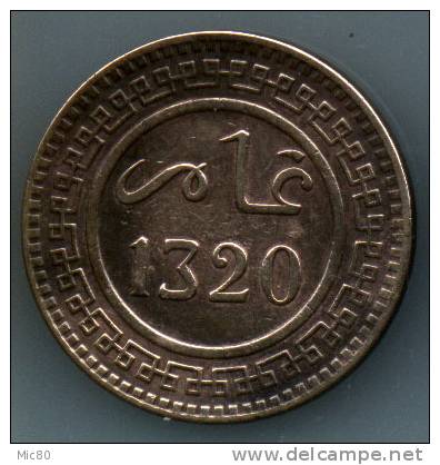 Maroc 10 Muzunas 1320BE (1900) Ttb+ - Morocco