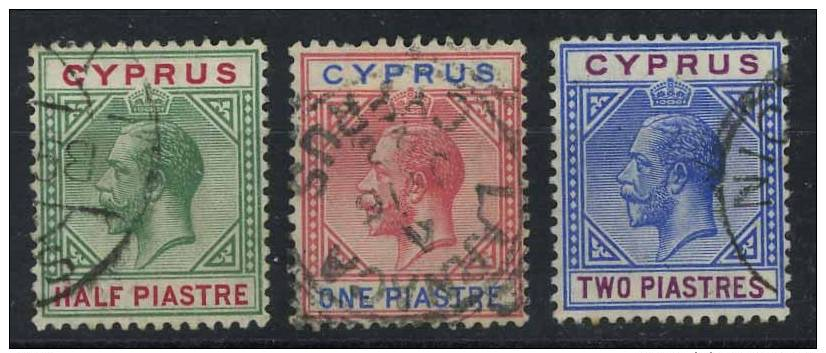 CIPRO - 1912 - Catalogo Yvert E Tellier N° 57 - 59 - 60 - Usati - - Altri & Non Classificati