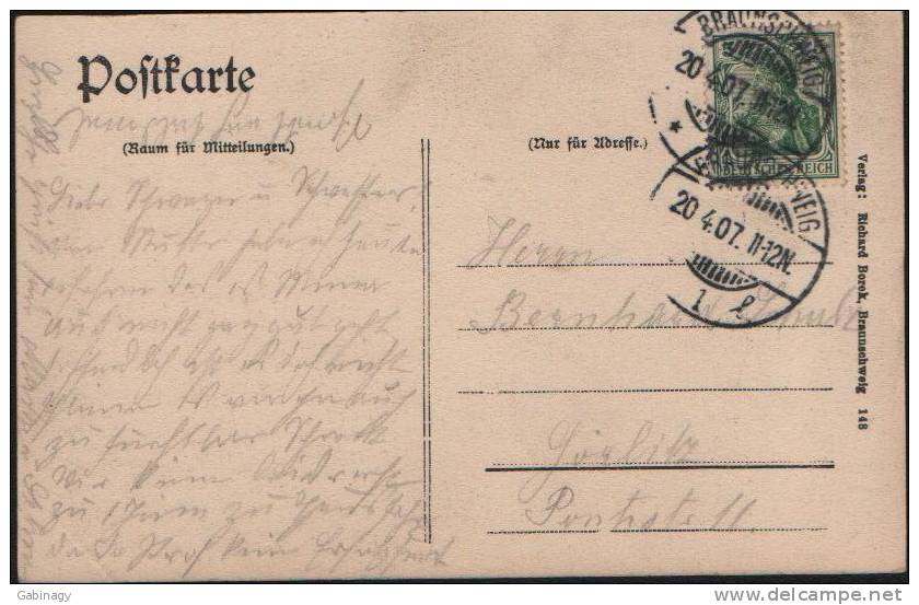 *GERMANY - BRAUNSCHWEIG-008 - ANNEN-KAPELLE - 1907 - Braunschweig