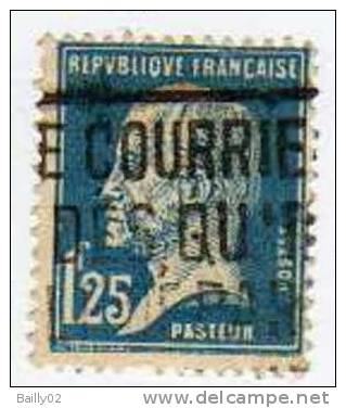 Pasteur  1.25F   Yvert N°180  Obl  Côte 10E - 1922-26 Pasteur