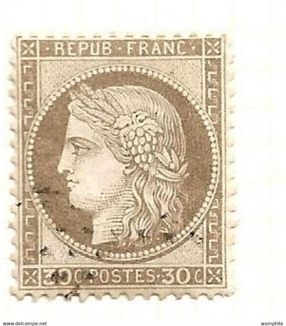 France N° 56 x 8 ex couleurs, oblitérations, variétés