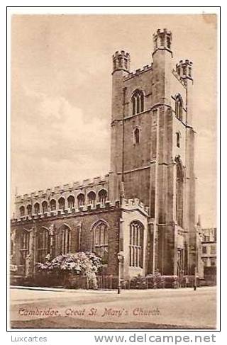 CAMBRIDGE. GREAT ST. MARY ´S CHURCH . - Cambridge