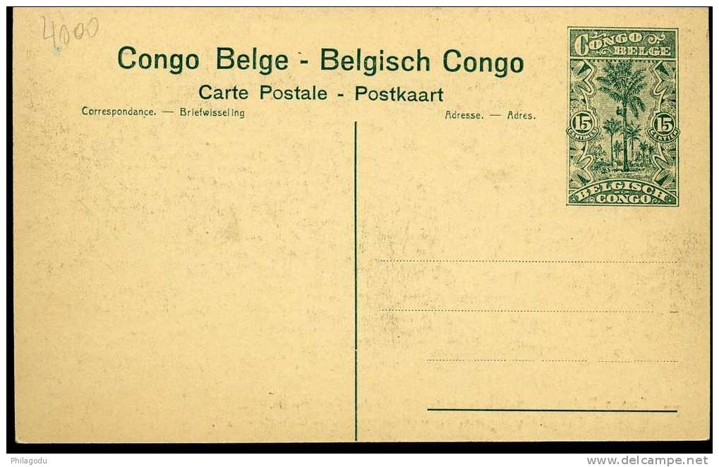 Entier Postal CONGO BELGE     GOLF  Parfait  Neuf  Luxe  Sehr Frisch REGISTERED INVOICE For FREE - Golf