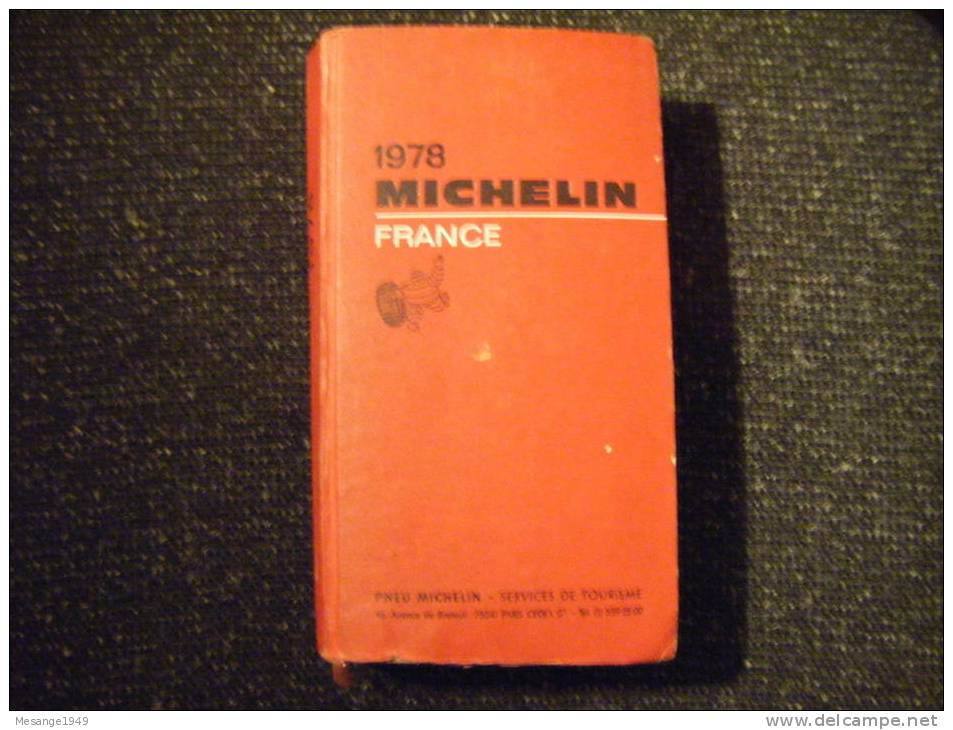 Guide Michelin  France -1978 - Michelin (guides)