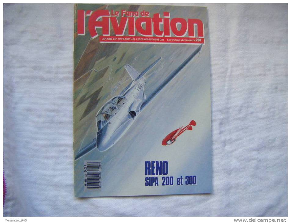 Le Fana De L'aviation N° 230-reno Sipa 200 Et 300  Etc...       75/7973- - Aviation