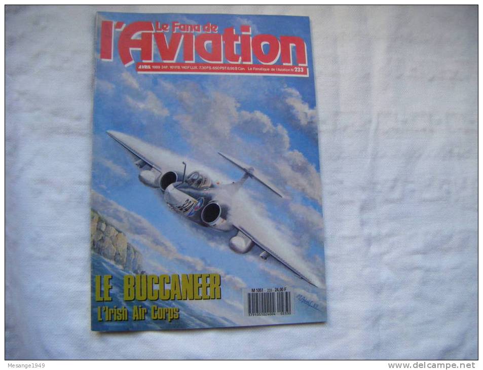 Le Fana De L'aviation N° 233-le Buccaneer L'irish Air Corps  Etc...  -     75/7975 - Aviazione