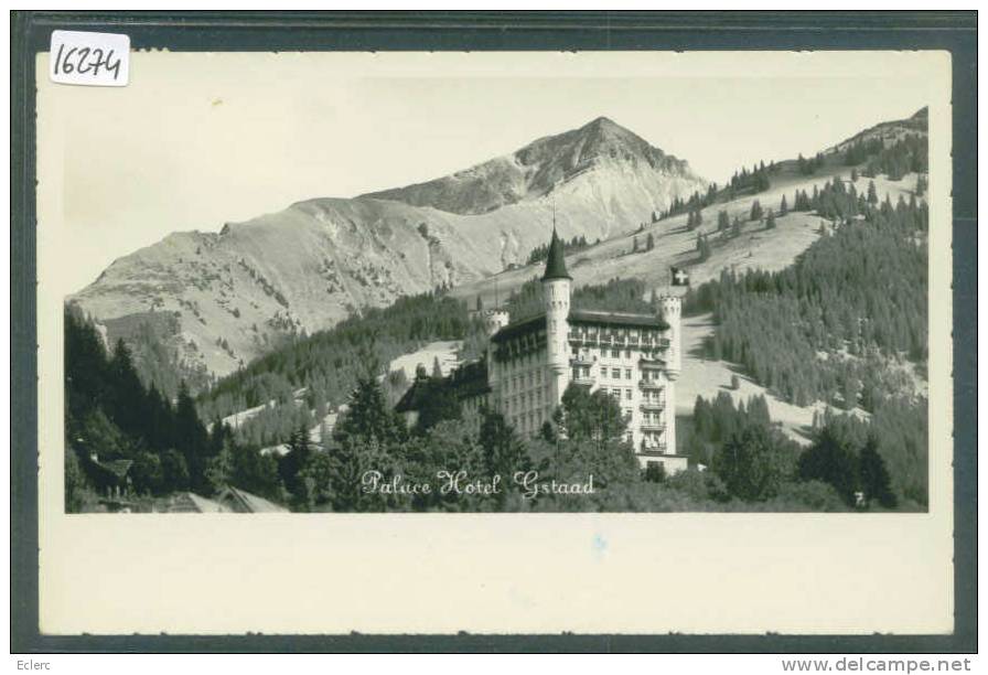 GSTAAD - PALACE HOTEL   - TB - Gstaad