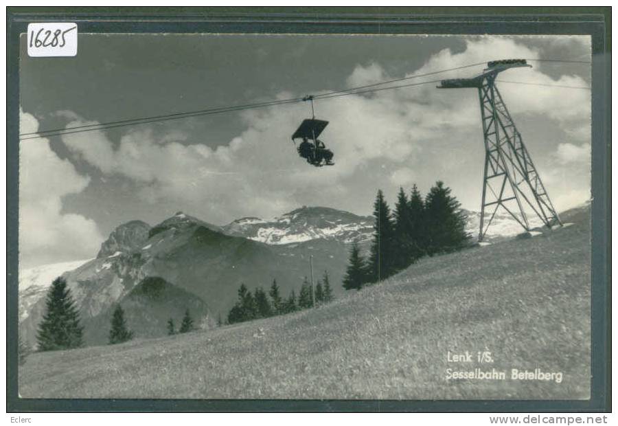 LENK - SESSELBAHN BETELBERG  - TB - Lenk Im Simmental