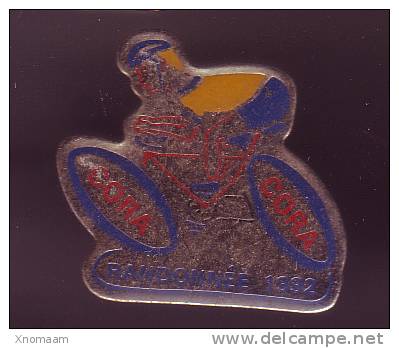 Pin´s Cora Randonnée 1992 - Cycling