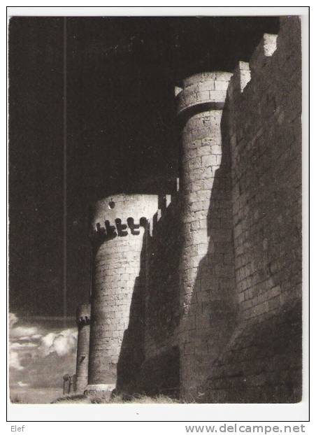 Chateau De PENAFIEL En Castille ; Photo Jean Pauc ; + Citation Du Psalmiste Au Verso ;TB - Ávila