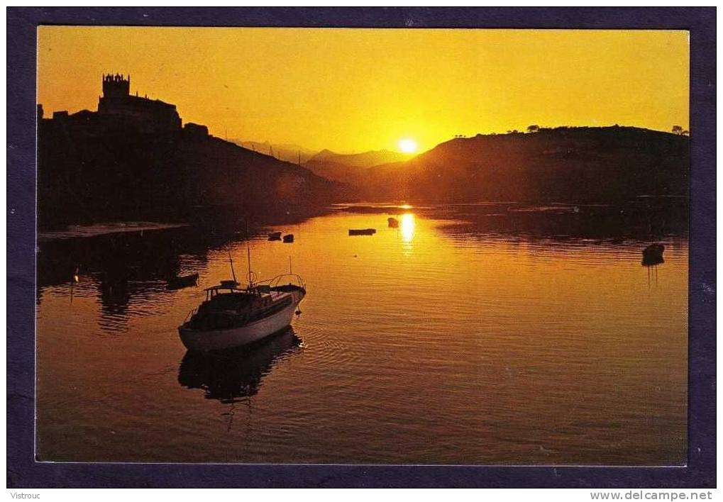 SAN VICENTE De La BARQUERA - COUCHER De SOLEIL  Sur L'anse - Non Circulé - Not Circulated - Nicht Gelaufen. - Cantabria (Santander)