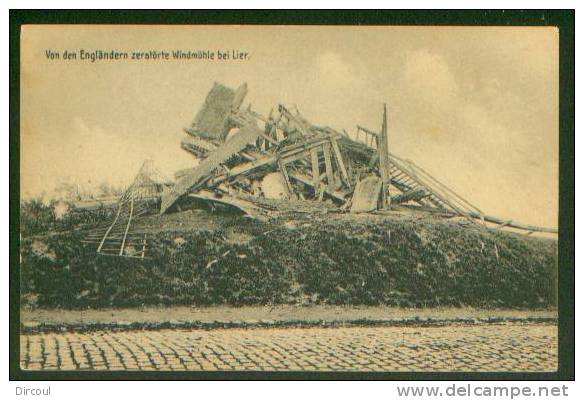 10619 -   Von  Den Engländern Zerstôrte  Windmühle  Bei  Lier - Lier