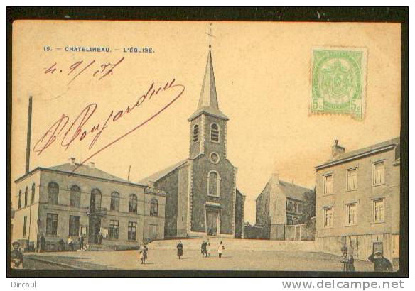 10628-   Chatelineau  L'église - Chatelet