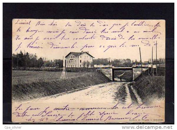 94 LIMEIL BREVANNES Pont De Brevannes, Avenue De La Gare, Ed EP, 1905, Dos 1900 - Limeil Brevannes