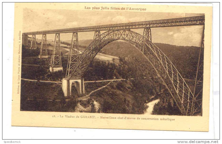 13211 AUVERGNE . VIADUC De GARABIT . Pierre Et Adrien Malroux,  Aurillac - Autres & Non Classés