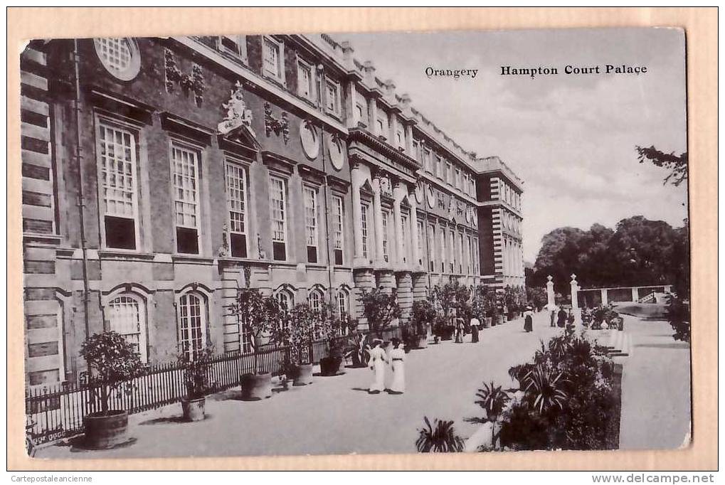 ORANGERY HAMPTON COURT PALACE Posted  26.06.1906 ¤ REAL PHOTO WILDT KRAY¤ ANGLETERRE ENGLAND INGLATERRA ¤6306A - Londen - Buitenwijken