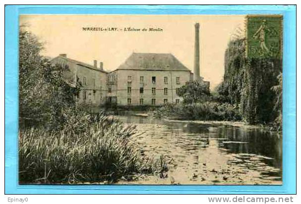 B - 85 - MAREUIL SUR LAY - L'écluse Du Moulin - Mareuil Sur Lay Dissais