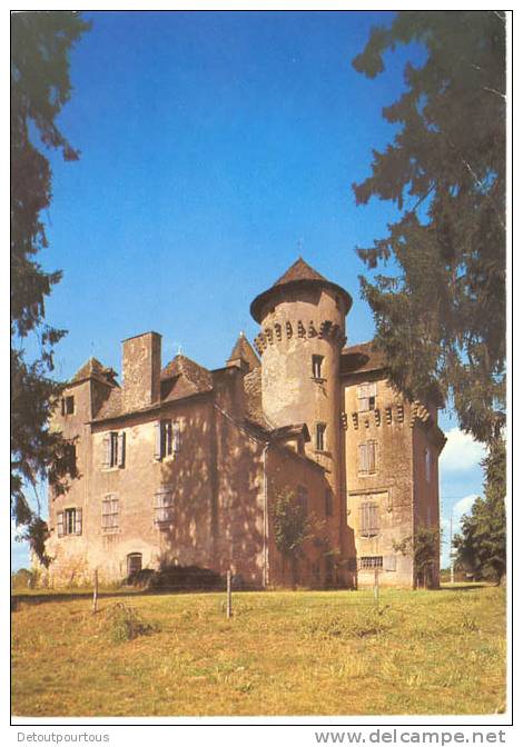 MONBAZENS Aveyron 12 Chateau La GARINIE 1985 - Montbazens