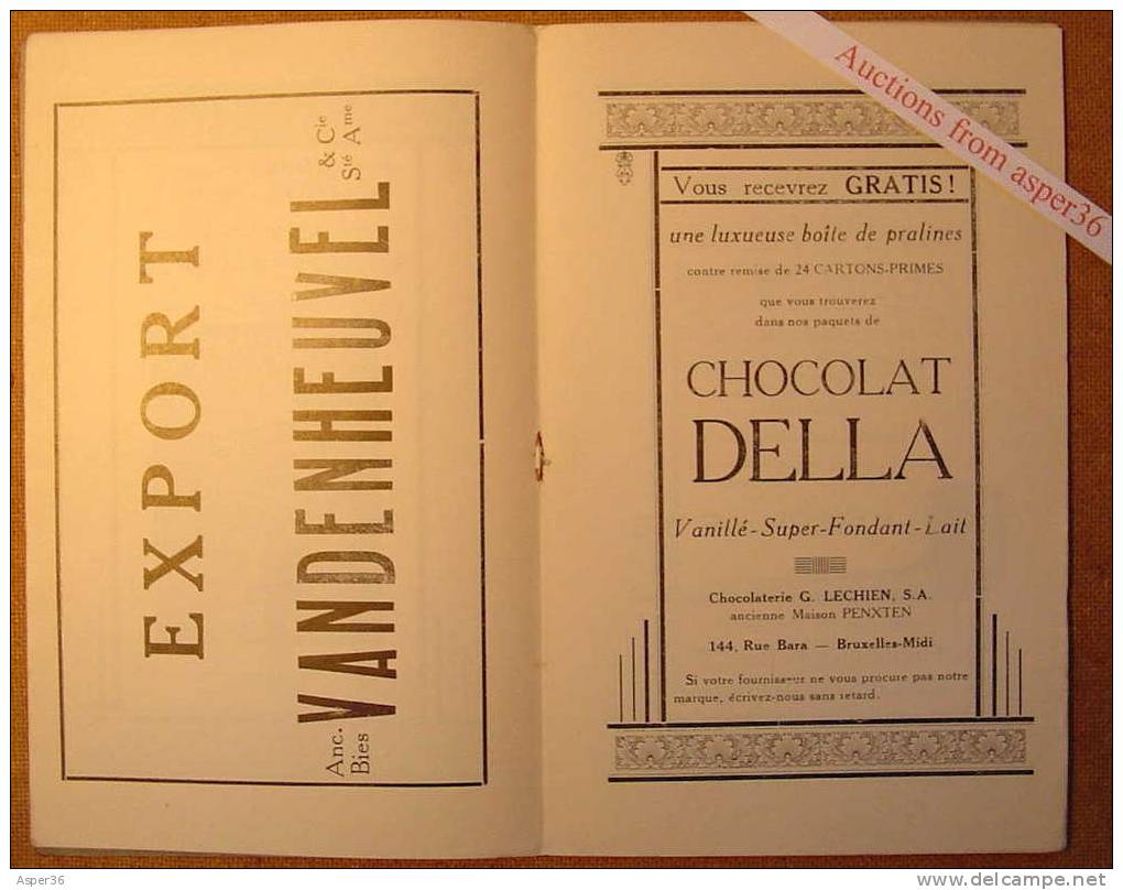 Programme "Salle De La Couronne, St-Gilles 1930" - Collections