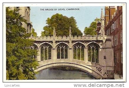 THE BRIDGE OF SIGHS. CAMBRIDGE. - Cambridge