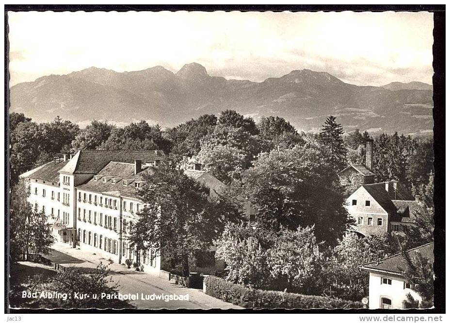 L700 - Allemagne - CPM - Bad Aibling Kur-u. Parkhotel Ludwigsbad 01 - Bad Aibling