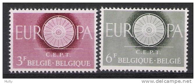 Belgie OCB 1150 / 1151 (**) - 1960