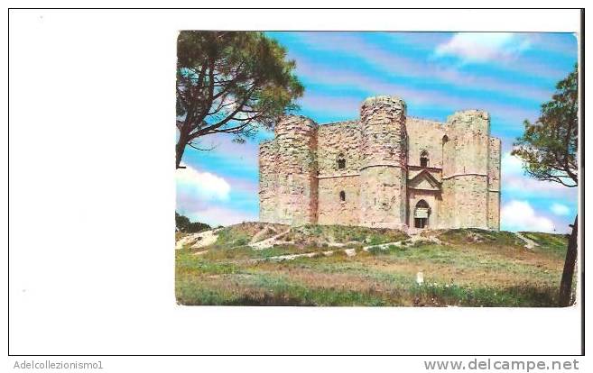 16098)cartolina Illustratoria  Castel Del Monte E Panorama - Ragusa