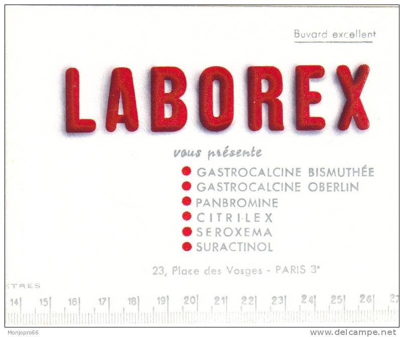 Buvard LABOREX - Chemist's