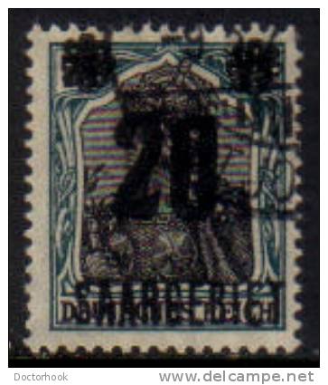 SAAR  Scott #  65  VF USED - Oblitérés