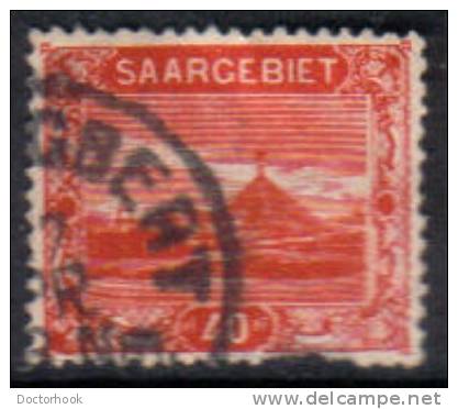 SAAR  Scott #  73  F-VF USED - Gebruikt