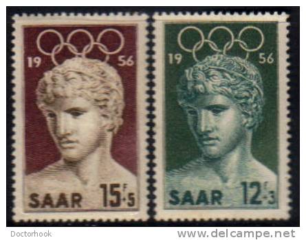 SAAR  Scott #  B 109-10*  VF MINT Hinged--Thin - Unused Stamps