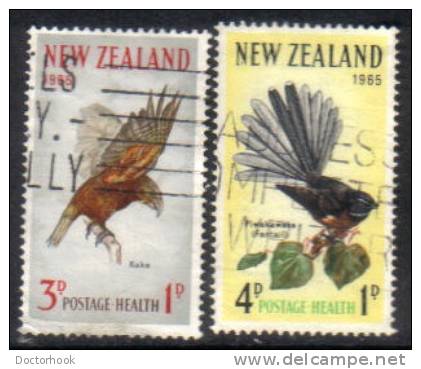 NEW ZEALAND  Scott #  B 69-70  F-VF USED - Used Stamps