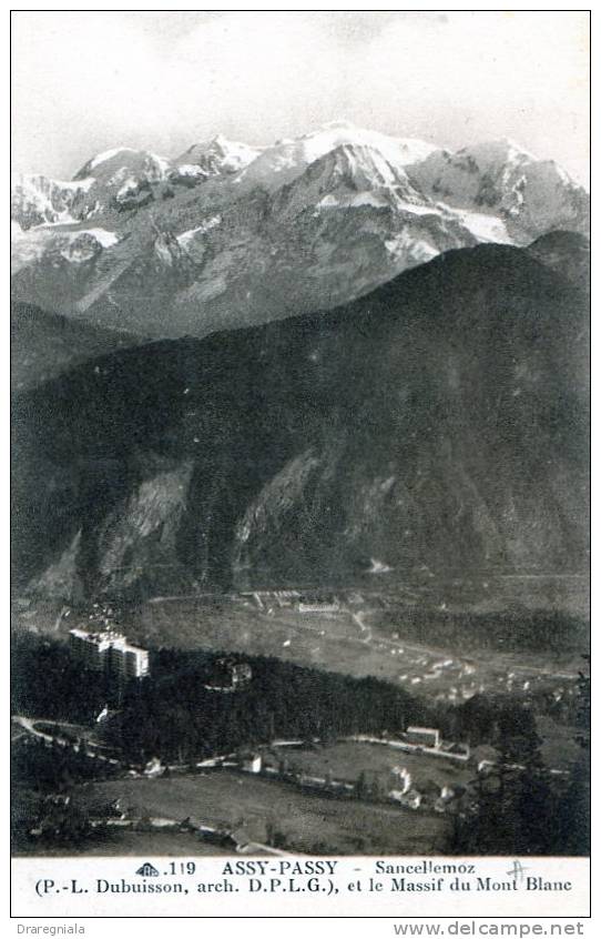 Assy-Passy - Sancellemoz Et Le Massif Du Mont-Blanc - La Roche-sur-Foron