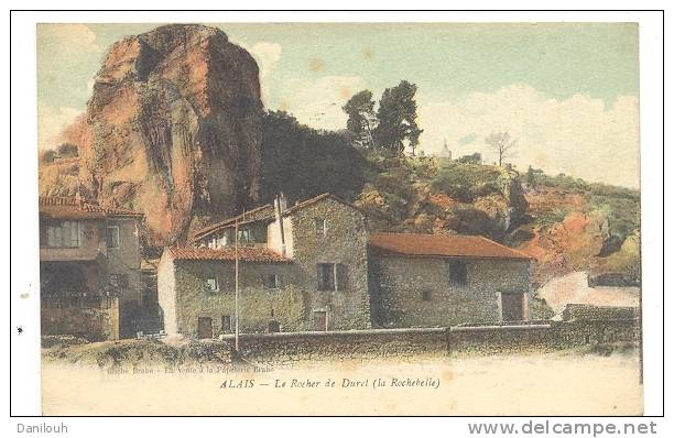 30 // ALAIS / ALES / Le Rocher Du Duret (la Rochebelle), ANIMEE, - Pont-Saint-Esprit