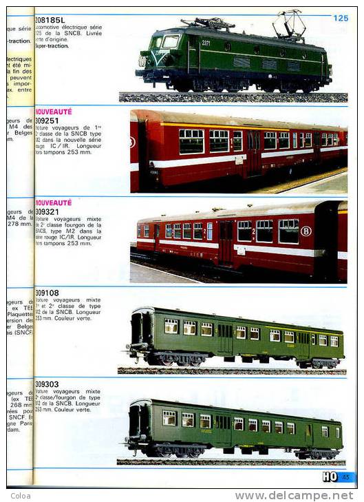 Catalogue LIMA Chemins De Fer 1989 1990 échelle HO - Autres & Non Classés