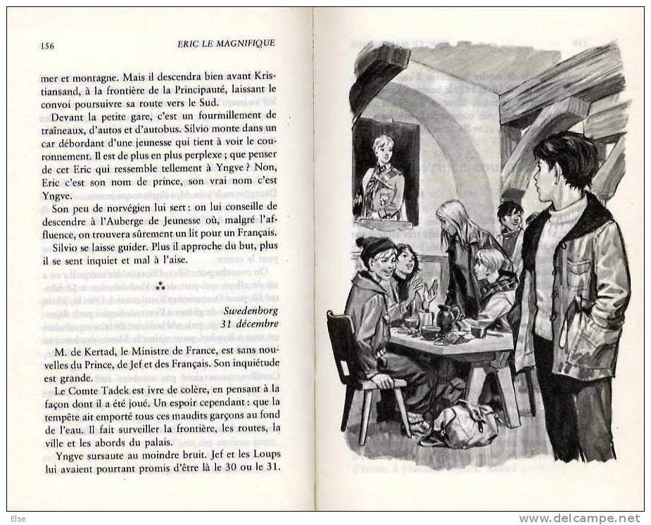 SCOUTISME  -  LE PRINCE ERIC  -  ERIC LE MAGNIFIQUE DE SERGE DALENS - ILLUSTRATIONS DE P JOUBERT - 330 PAGES   1985 - Adventure