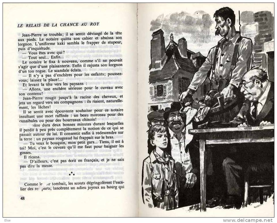 SCOUTISME  - LE RELAIS DE LA CHANCE AU ROY DE J L FONCINE  - ILLUSTRATIONS DE P JOUBERT  1986 - 213 PAGES - Adventure