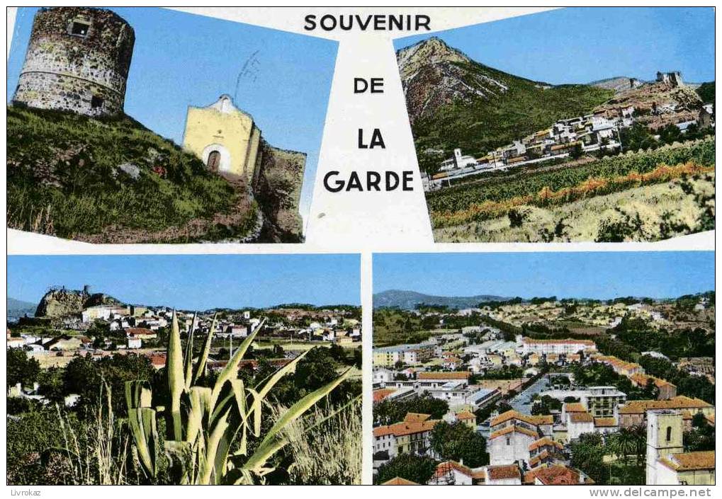 Var, Souvenir De La Garde, Carte Multivues - La Garde Freinet