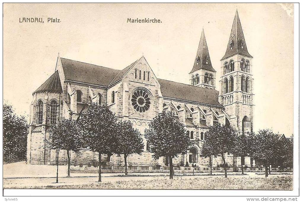 LANDAU,pfaiz Marlenkirche - Landau