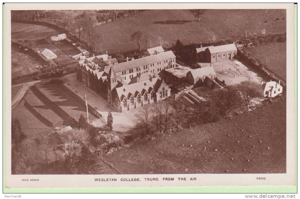 TRURO.FROM THE AIR WESLEYAN COLLEGE - Sonstige & Ohne Zuordnung