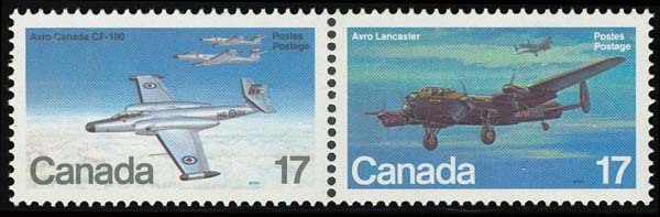 Canada (Scott No. 874a - Avions / Planes) [**] Horz. - Neufs