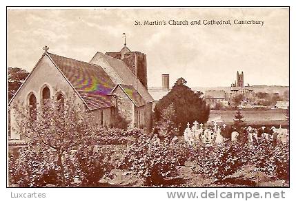 ST. MARTIN'S CHURCH AND CATHEDRAL CANTERBURY. - Canterbury