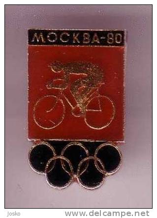 CYCLISME - Jeux Olympiques 1980 ( Olympic Games ) Cycling Radsport Radfahren Ciclismo Bike Bicycle Cycle Bicyclette Vélo - Cyclisme