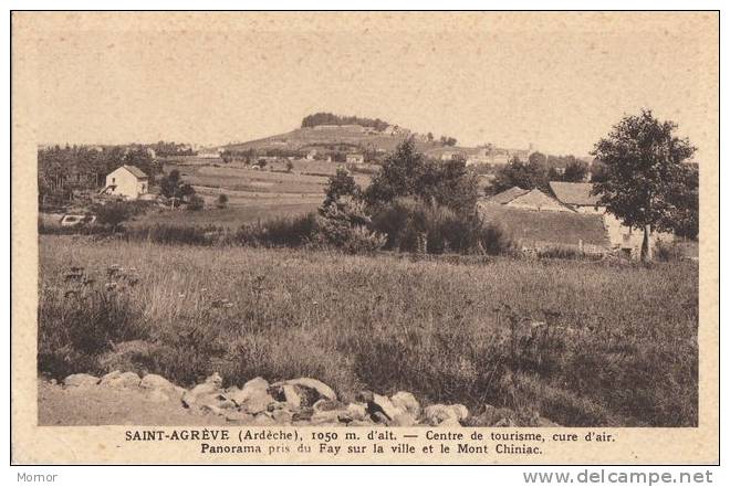 SAINT-AGREVE - Saint Agrève