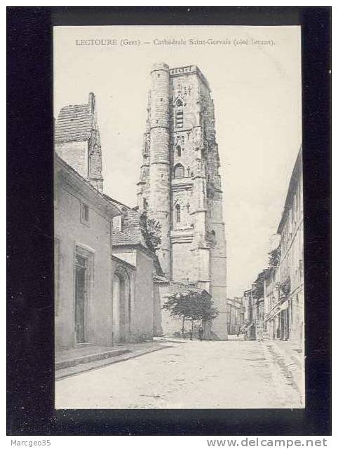 Lectoure Cathédrale St Gervais Côté Levant édit.tapie   Belle Carte - Lectoure