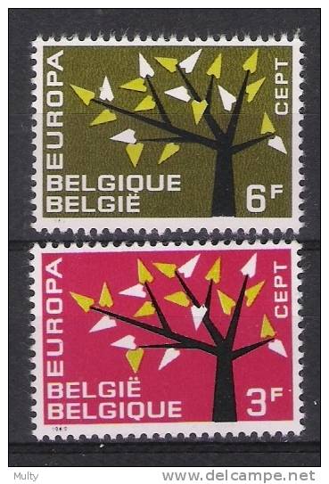 Belgie OCB 1222 / 1223 (**) - 1962