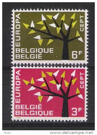 Belgie OCB 1222 / 1223 (**) - 1962