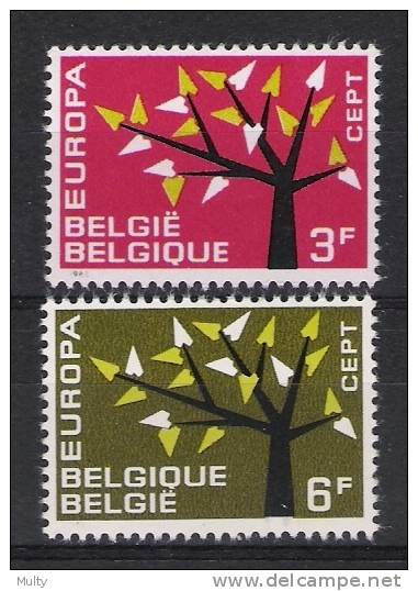 Belgie OCB 1222 / 1223 (**) - 1962