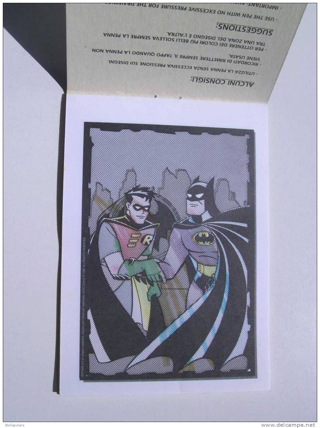 LOTTO 2 Gadget Batman (edigamma + Statuetta Plastica) + 4 BATMAN: CONDIZIONI NON ECCELLENTI!!!!!!!!!!!!!!! - Super Héros
