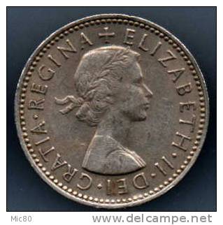 Grande-Bretagne 1 Shilling 1959 Armes Anglaises Ttb+ - I. 1 Shilling